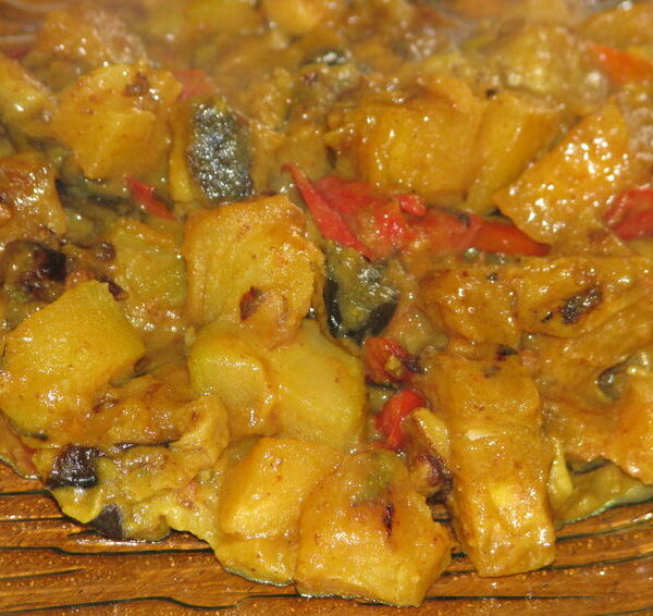 Colombo de poulet aux légumes